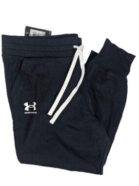 Under Armour Sweatpants Jogging Pants Black Women's Size 1X Loose Athletic New